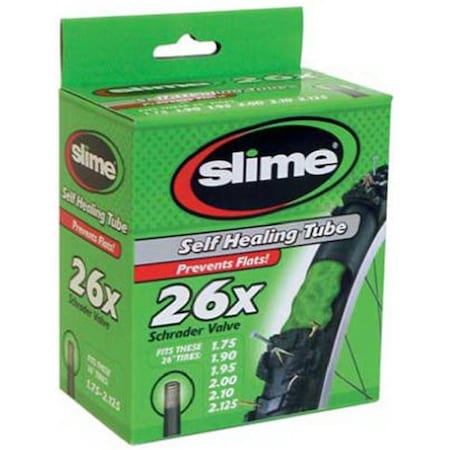 Slime Slime 30045 26 x 2.13 in. Slime Self-Healing Bicycle Tube 897424